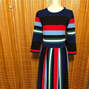 Eloquii Striped Dress Size 14